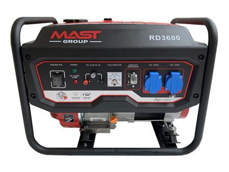 Máy Phát Điện Chạy Xăng 3kW Mast RD3600